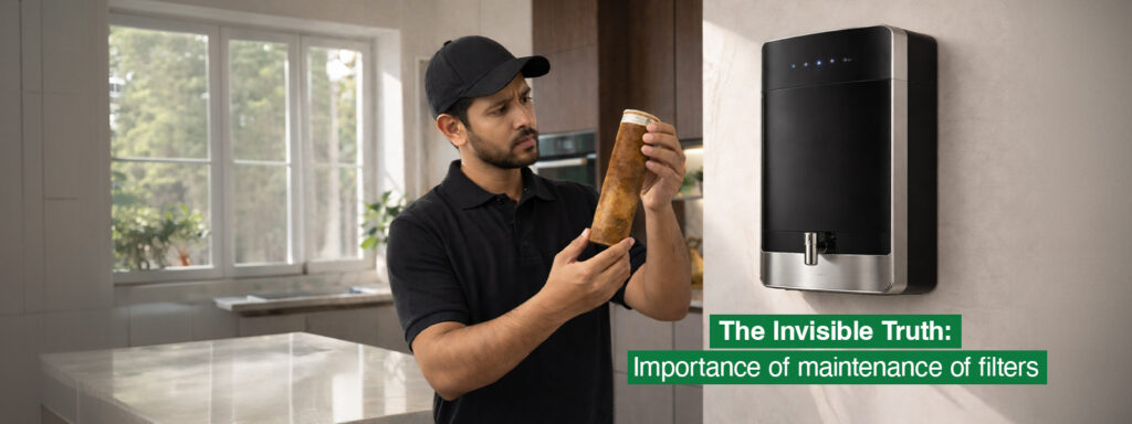 The Invisible Truth: Importance of Maintenance of Filters inside your Water Purifier